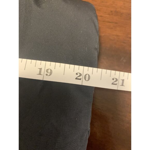 Lands End Black Puffer Full Zip Vest Size M (10-12) - Picture 6 of 8